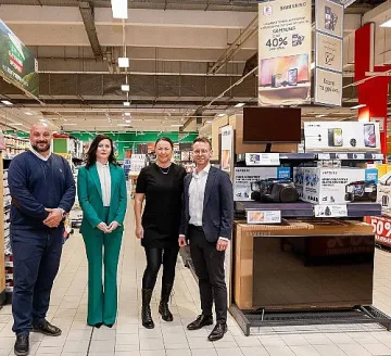 Технологичният гигант Samsung влиза в Kaufland