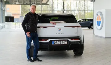 Fisker предаде първия електрически кросоувър в света на клиент в Дания