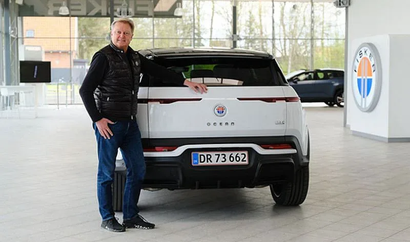 Fisker предаде първия електрически кросоувър в света на клиент в Дания