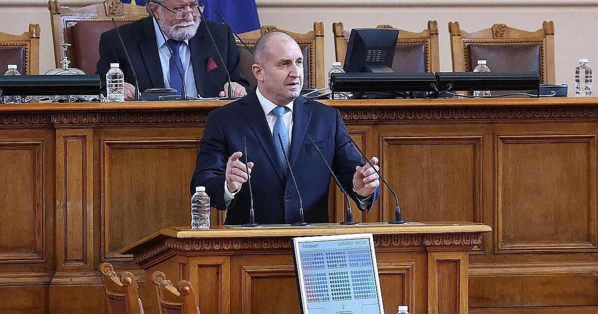 Президентът постави 6 задачи на новия парламент