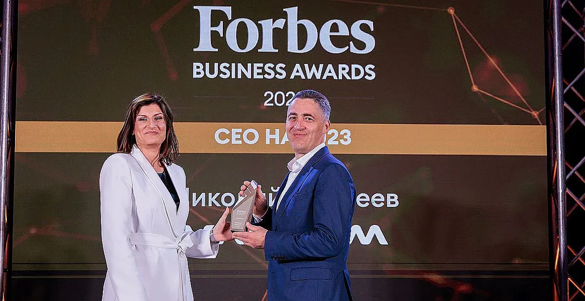 Шефът на Vivacom стана Forbes CEO на годината за 2023