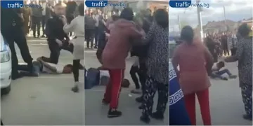 В ромската махала на Стамболийски е страшно.Спецчасти с пушки-помпи