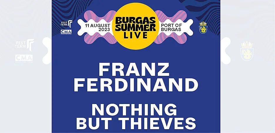 Franz Ferdinand, Nothing But Thievеs и Hayes & Y  – на една сцена на 11 август