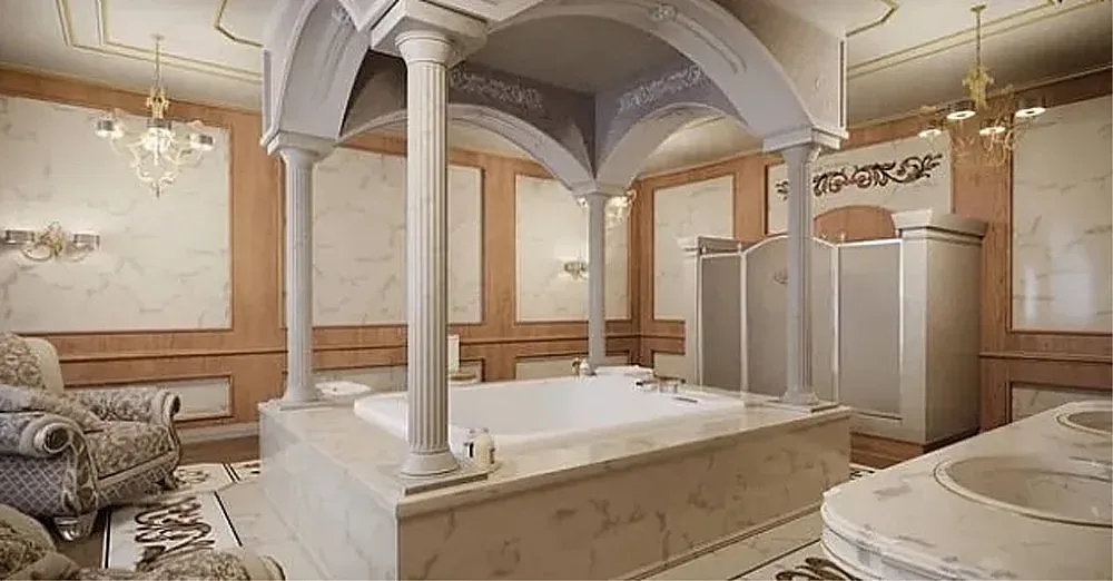 Това е ваната на Путин. Вижте двореца му