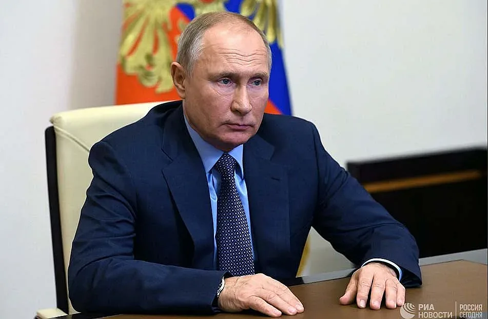 Путин заложи на карта Русия. Исторически думи