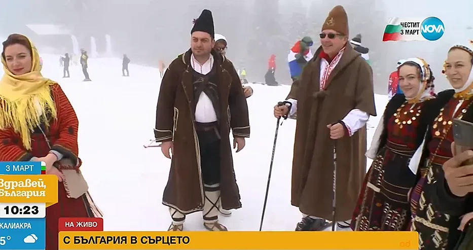 Голямо шоу в Пампорово. Как се пуснаха скиори