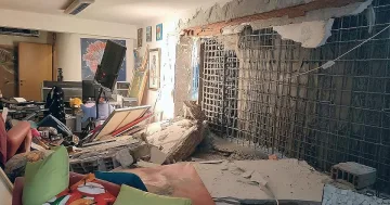 Срутване на стена заради строеж в София, жена оцеля по чудо
