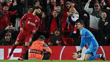 Филм на ужасите на "Анфийлд"! Реал шокира Ливърпул