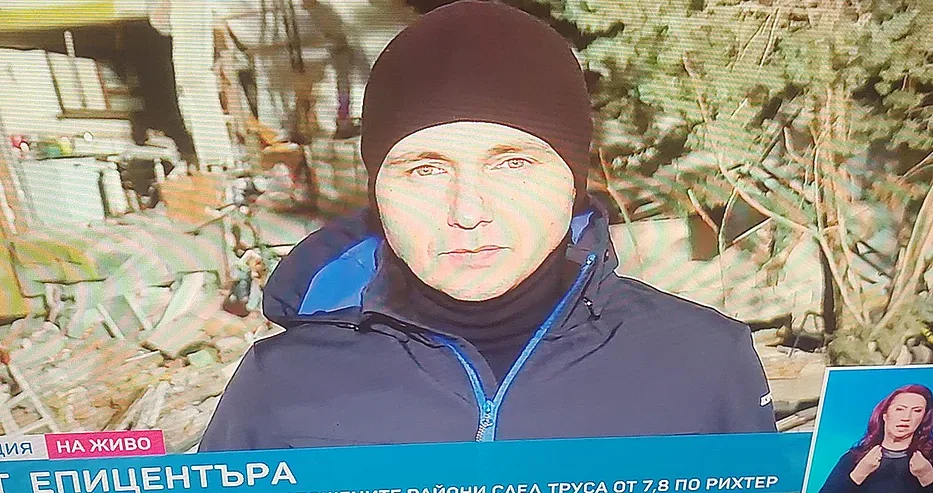 Кошмар за репортер на БТВ! От тази гледка в Турция