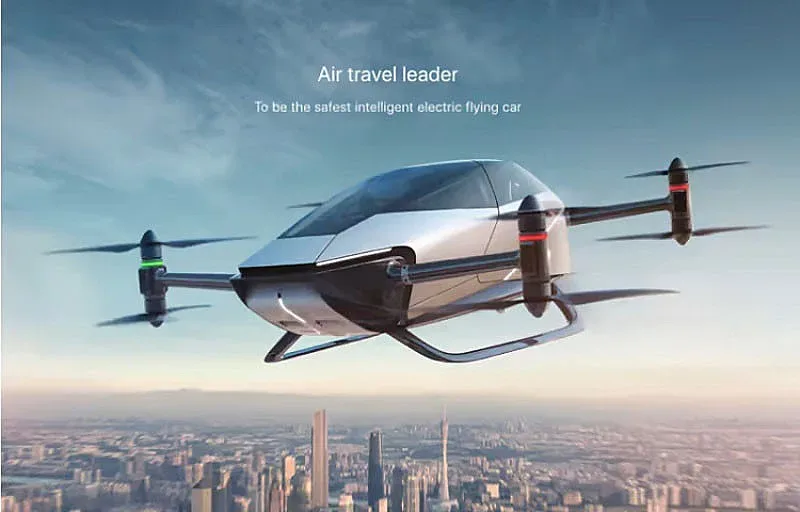 Електрическият летящ автомобил XPeng X2 получи одобрение за изпитания в Китай