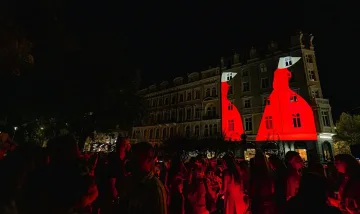 София влезе в световния разговор за правата на жените с 3D мапинг