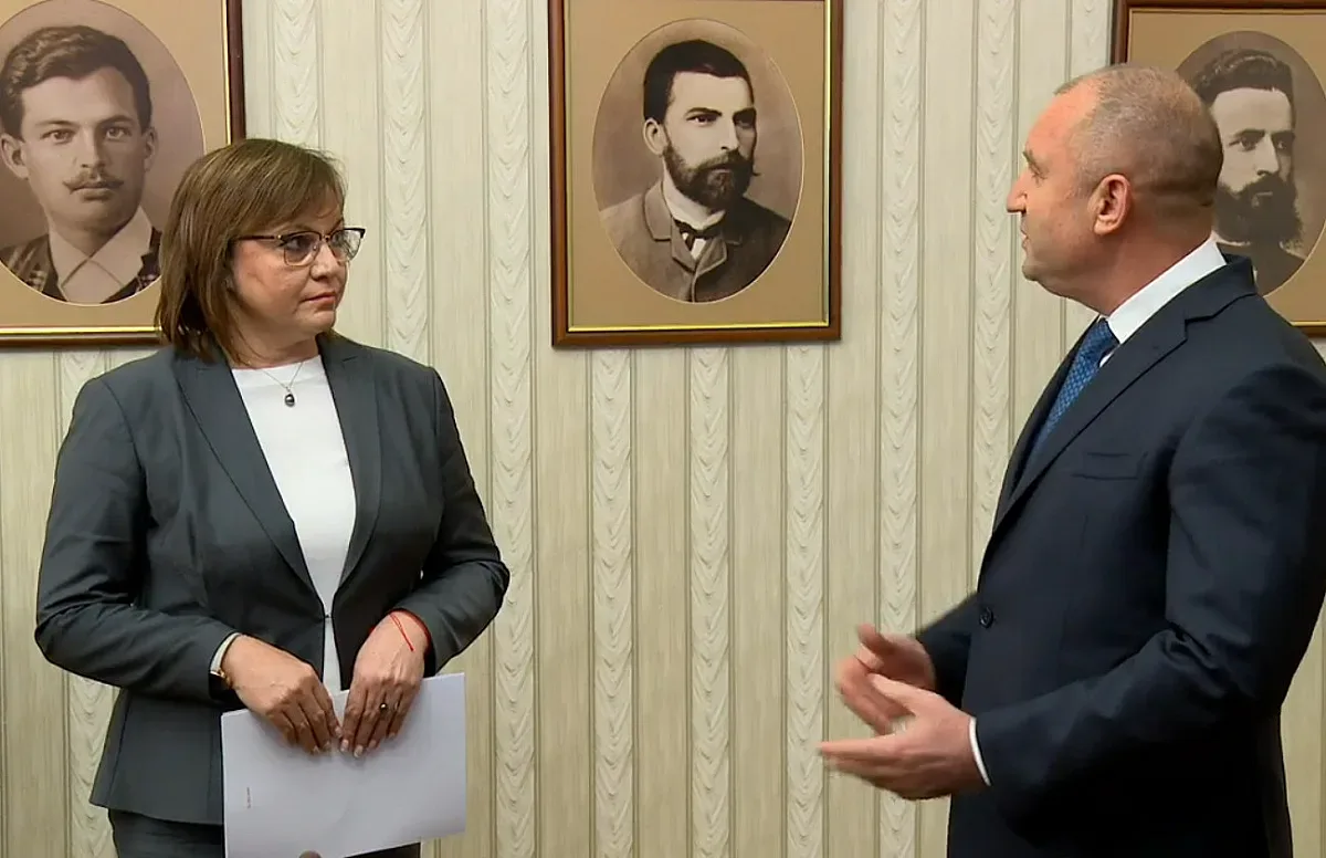 БСП върна мандата. Радев с ключов ход преди разпускането на парламента