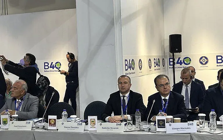 Кметът на Белица на среща на върха в Атина