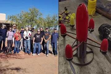 Ентусиаст създаде най-бързия квадрокоптер в света и покори Книгата на рекордите на Гинес (видео)