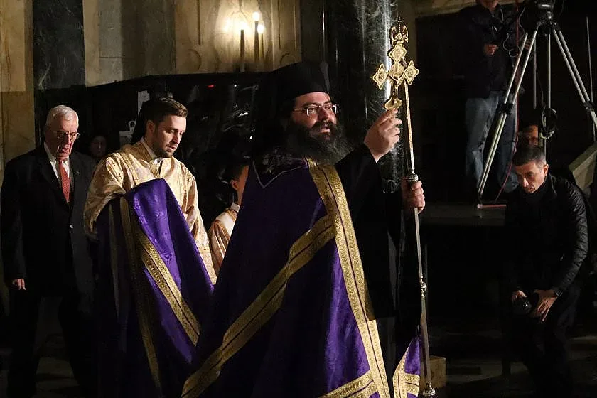 Царска дъщеря уважи богослужението за Бъдни вечер