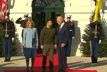 Зеленски в Белия дом. Историческо послание (СНИМКИ)