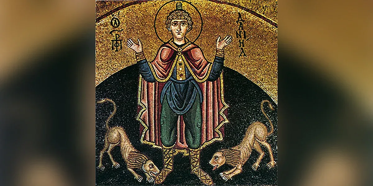 Свети пророк Даниил укротил лъвовете. Важни имена черпят днес