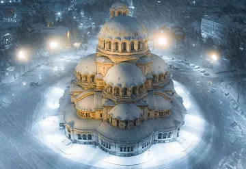 Вижте снежна София. Няма да я познаете (УНИКАЛНИ СНИМКИ)