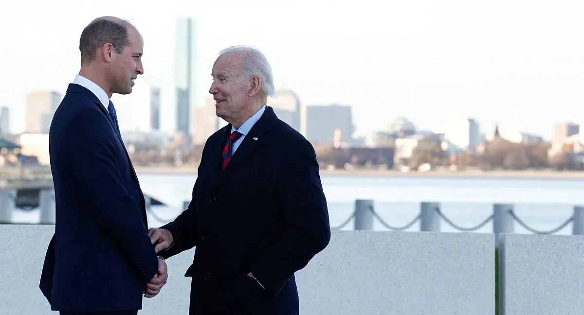 Принц Уилям зарадва Джо Байдън. За какво си говориха? /СНИМКИ/