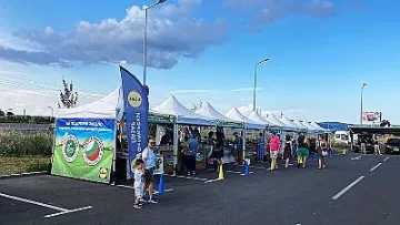 Фермерските пазари на Lidl отбелязаха 62% ръст на участвали родни производители