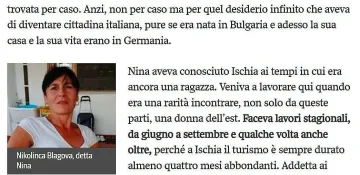 Стана ясно защо загиналата Николинка Балтова е била в Италия