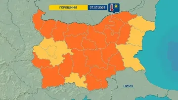 Времето играе казачок! Посред бурята обявиха екстремна жега утре