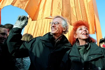Париж с голямо признание за Кристо и Жан-Клод