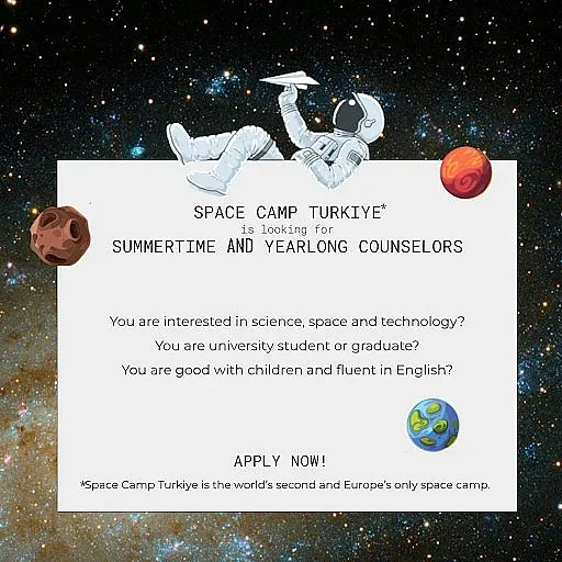 Космическият център Space Camp Turkiye в Измир набира тренери