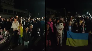 Украинци в Слънчака развяха знамена. Искат в хотелите