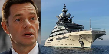 Яхта за половин милиард на руски олигарх скара цяла държава