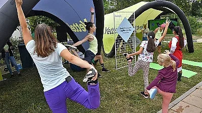 Yettel и кампанията „Смело напред“ раздвижиха малки и големи в Северен парк