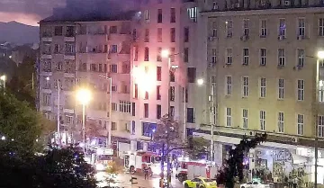 Трагедия в центъра на София! Жена загина в хотелски пожар