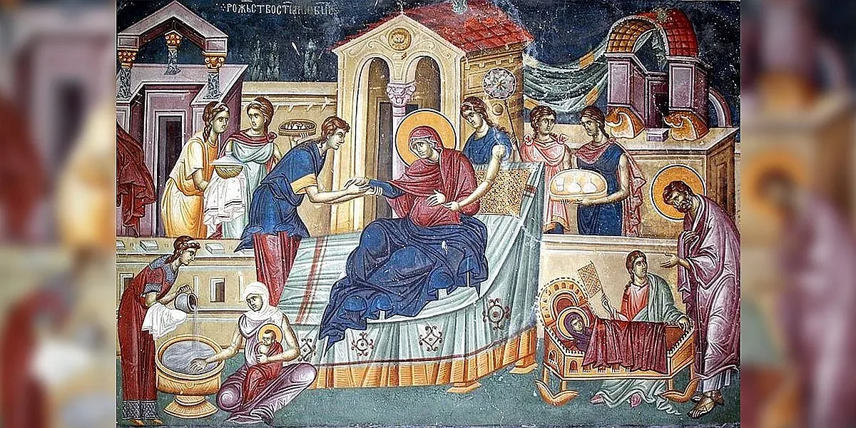 Малка Богородица е, майките пазят децата от болест