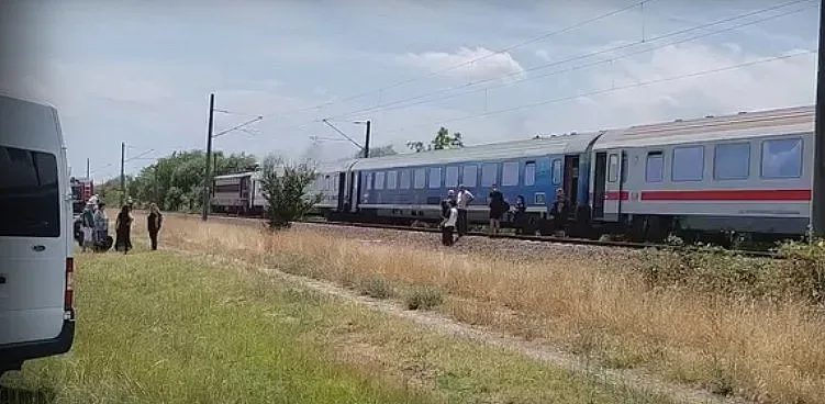 Покъртителен разказ от пламналия влак. Проговори пътник