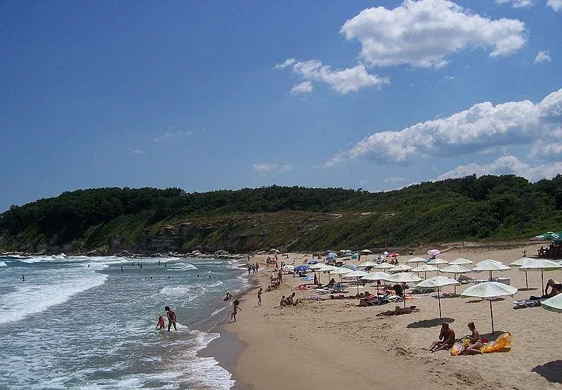 Трима чисто голи на плажа, другите се правят, че не ги виждат