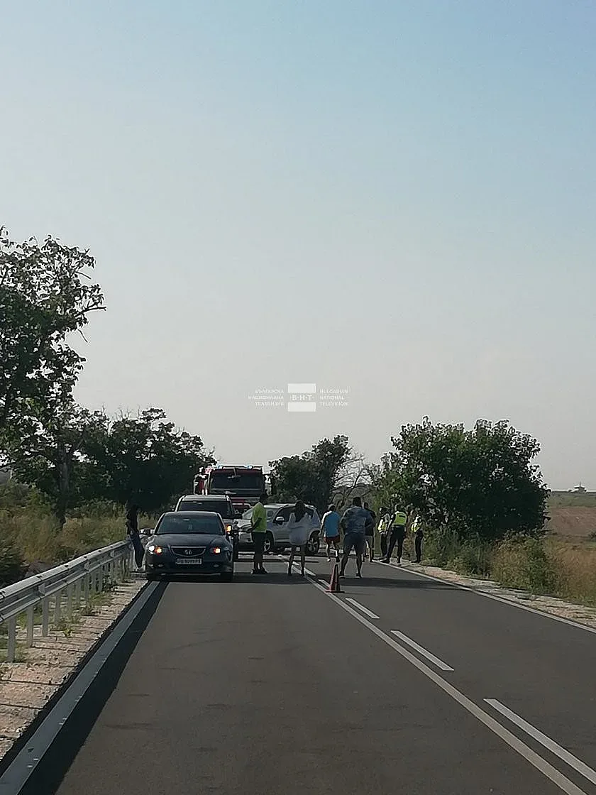 Катастрофа на пътя Асеновград - Кърджали. Пътят е затворен