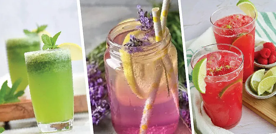 Свежи домашни лимонади