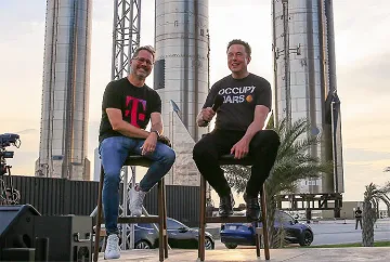 SpaceX и T-Mobile ще свържат смартфони със сателити, за да премахнат мъртвите точки на клетъчната мрежа