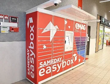 eMAG с доставка до автоматични пощенски кутии easybox в Kaufland