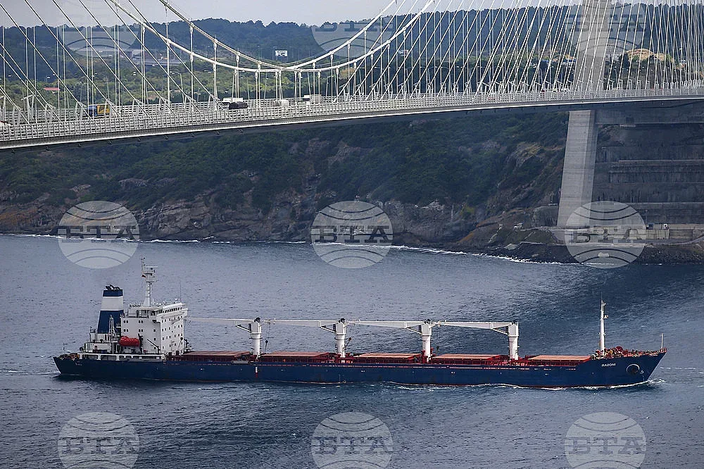 Турция посрещна първия кораб с украинско зърно