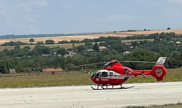 Хеликоптери сноват между Горна Оряховица и Букурещ (СНИМКИ)
