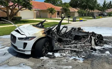 Четвърто самозапалване на електромобил Jaguar I-Pace в САЩ