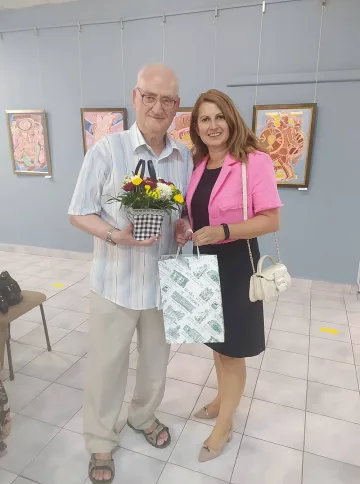 Юбилейна изложба на Тодор Ковачев в зала „Байер“