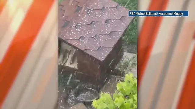 Градушка помля вълшебни места у нас. Големи щети